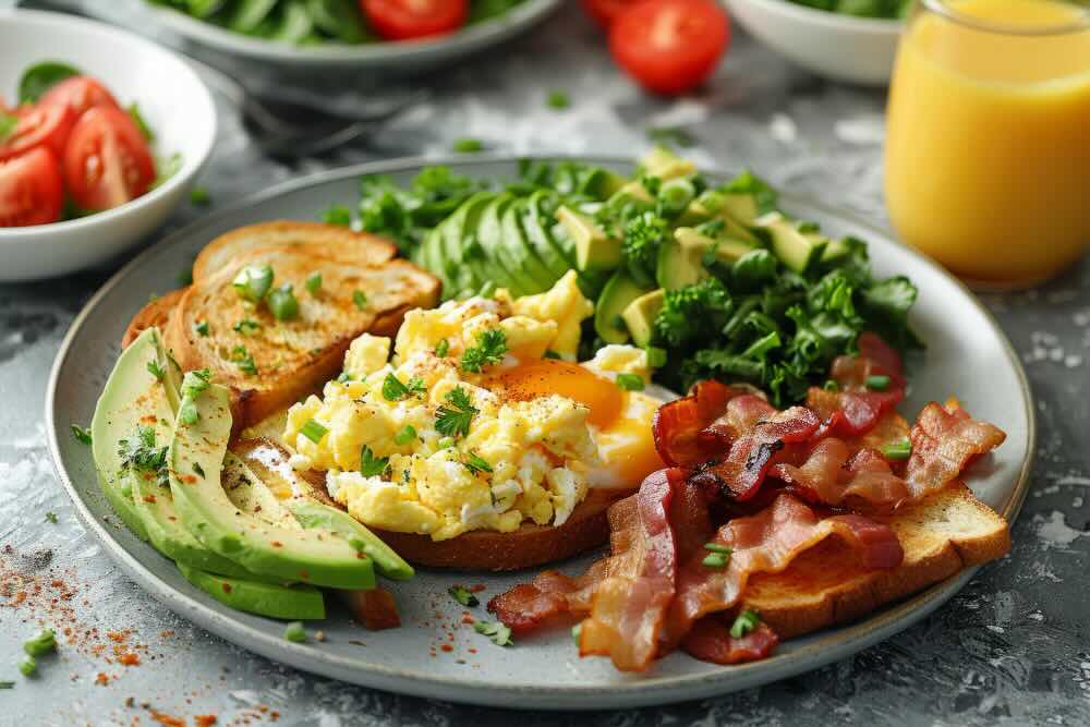 colazione chetogenica salata