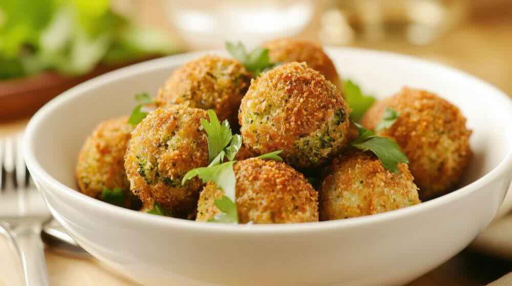 polpette zucchine e formaggio