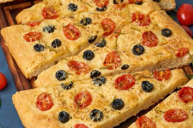 focaccia keto friggitrice ad aria