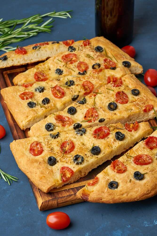 focaccia keto friggitrice ad aria