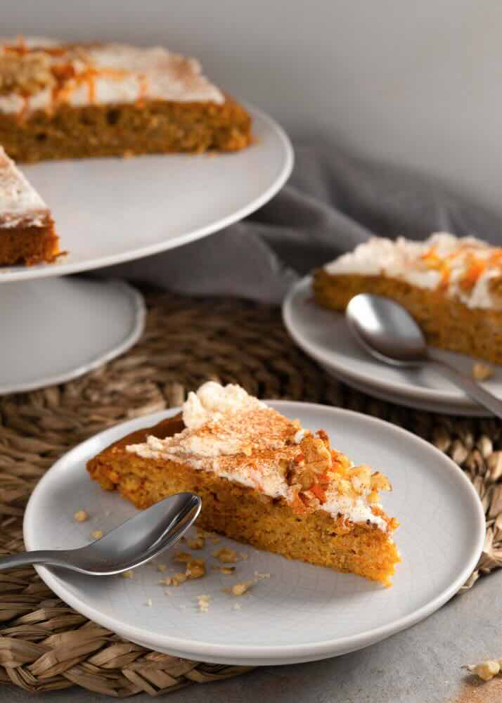 Torta chetogenica: zucca e cocco