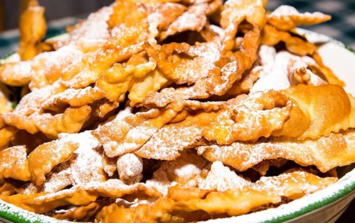 chiacchiere di carnevale light